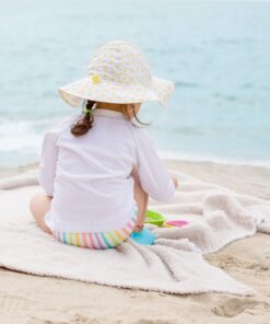 i play. by Green Sprouts Baby & Toddler Long Sleeve Rashguard | All-Day UPF 50+ Sun Protection—Wet or Dry 12 White 12 71O6O1ypcUL