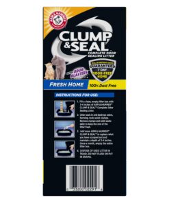 Arm & Hammer Clump & Seal Cat Litter, Fresh Home Scent 28lb 28-lb 33 71O7vvaPR4L