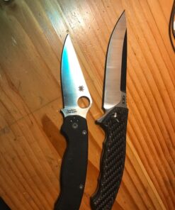 Zero Tolerance 0452CF; Pocket Knife with 4.1” Dual-Finished S35VN Steel Blade, Carbon Fiber Front and Titanium Back Handle Scales, KVT Ball-Bearing Opening, Frame Lock, Deep-Carry Pocketclip; 4.6 OZ.,Large 58 71O83OZmYfL