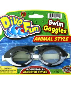 Animal Swim Goggles Dive Fun Dolphin (blue), Fish (yellow), Crab (orange), Killer Whale (black) Pool Goggles Summer Beach Goggles for kids with 2 GosuToys Stickers 11 71O8wDFQ2nL