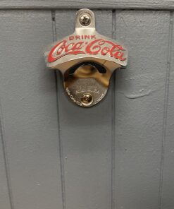 TableCraft Coca-Cola Wall Mount Bottle Opener Small 18 71O94 QdosL