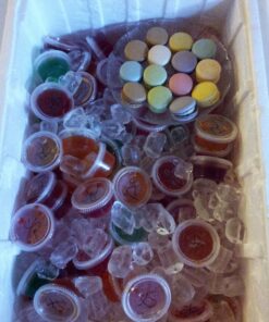 Polar Ice 125 Count Plastic Jello Shot Cups with Lids, 2-Ounce 1 Translucent 32 71O94AfH6TL