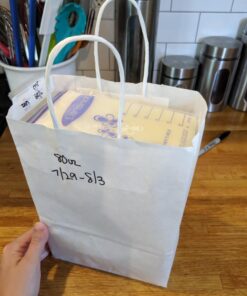 The First Years Breastflow Breast Milk Freezer Storage Organizer — Freezer and Refrigerator Shelf Organizer for Breast Milk Storage Bags — Holds 10 Breast Milk Bags — Breastfeeding Essentials 41 71O9NIqsk4L