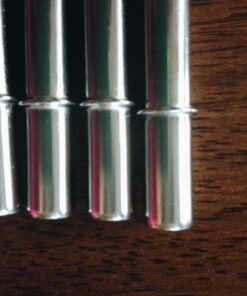 Short Safer Rounded End Stainless Steel Smoothie Straws, Reusable Straight Metal Straws for Half Pint Mason Jars, Coffee Mugs, Small Glasses, Cocktail Straws, 4 Portable Short Stainless Steel Straws 42 71O9mZzHL