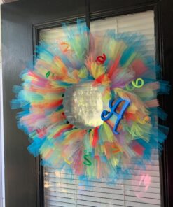 Charmed Rainbow Color Tulle Assortment, 6 inch by 25 Yard Spool (8 Pack) 25 71OAbZzoxdL