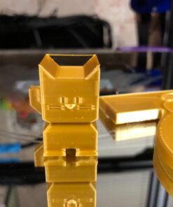 ERYONE Silk PLA Filament for 3D Printer, 1.75mm, -0.03mm, 1kg (2.1LBS)/Spool, Silk Glod A-glod 42 71OBfzysU2L