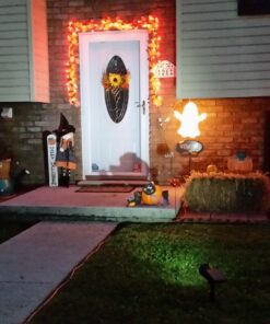 InnoGear Solar Lights for Outside, Solar Lights Outdoor Waterproof Solar Garden Yard Spot Lights Spotlight Pathway Landscape Lighting Wall Light Auto On/Off, Pack of 2 (White) White 45 71ODL36nPKL