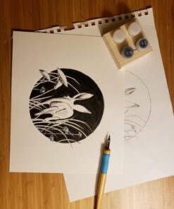 Dr. Ph. Martin's Star India Ink Bottle, 1.0 oz, Matte Black 27 71ODPGhvoEL