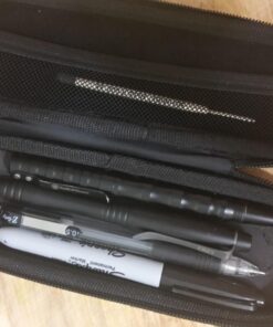 COLUMBIA RIVER KNIFE & TOOL Williams Tactical Pen: Low Profile, EDC Self Defense Survival Pen Made of Black Anodized Aluminum with Pressurized Ink Cartridge and Pocket Clip TPENWK 40 71ODbmnPm4L