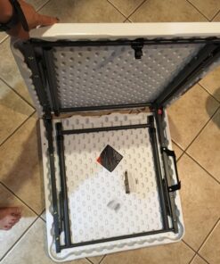 Lifetime Height Adjustable Craft Camping and Utility Folding Table 59 71OEQDSkV0L