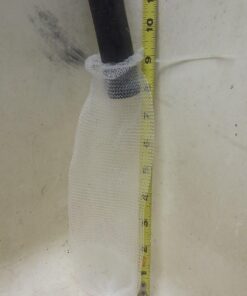 Lot of 50 Washing Machine Lint Trap Snare Fabric mesh with Ties 16 71OEk X4D5L