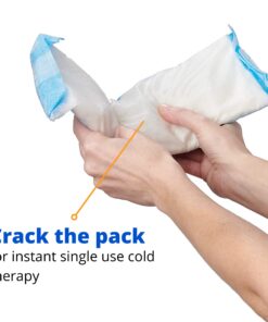 Medline Premium Perineal Cold Packs for Postpartum Care with Adhesive Strip (24 Count) Each Absorbent Pad is 4.5" x 14.25" Perfect for your After Delivery Postpartum Essentials Kit 12 71OEwuqlAPL