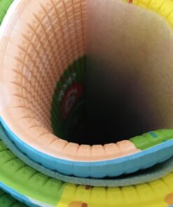 Baby Care Play Mat (Large, Playful - Pinko & Friend) 82'' x 55'' Original One-Piece Reversible Rollable Waterproof Play Mat for Infants, Babies, Toddler, and Kids Large 41 71OF6Yu1iL