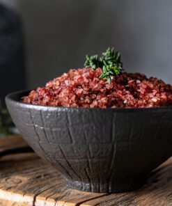 Alternative view of Gourmet Sea Salt Sampler - Multi Pack of Four - Pink Himalayan And French Grey Fine Ground Salts, Hawaiian Red Alaea and Black Lava Coarse Grain Salts - 6 oz. Each - 24 oz Total Multipack