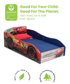 Alternative view of Delta Children Wood Toddler Bed - Greenguard Gold Certified, Disney/Pixar Cars
