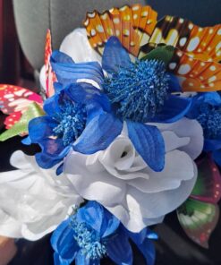 Teenitor 40 Pcs Butterfly Stakes, 5 Different Size Garden Ornaments Patio Decor Butterfly Party Supplies Outdoor Yard Stakes Decorative 1 1.7/2.7/3.5/4.8/5.9inch 46 71OG4cP2uIL