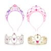 Melissa & Doug Dress-Up Tiaras for Costume Role Play (4 pcs),Pink, Purple, Silver, Gold Standard Packaging