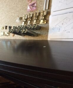 Ameriwood Home Carson TV Stand for TVs up to 50", Espresso 50" TV 54 71OGCDgVbL