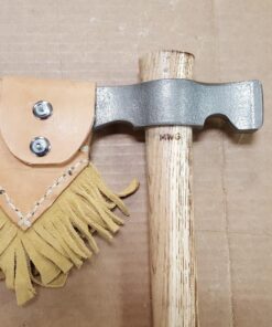 CRKT Woods Chogan Tomahawk Axe: RMJ T-Hawk Lightweight Outdoor Camping Axe with Hammerhead, Forged Carbon Steel Blade, and Hickory Wooden Handle 2730 35 71OGTKULDL