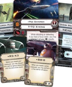 Star Wars X-Wing 1st Edition Miniatures Game The Force Awakens CORE SET | Strategy Game for Adults and Teens | Ages 14+ | 2 Players | Average Playtime 45 Minutes | Made by Atomic Mass Games Standard Packaging 21 71OGWQx5psL