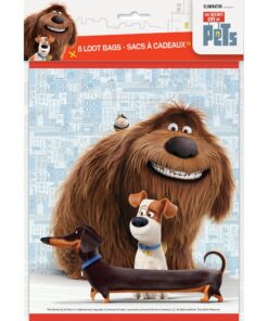 Alternative view of Secret Life Of Pets Party Loot Bags - 9" x 7.5", 8 Pcs Goodie Bags