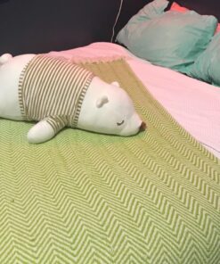 Niuniu Daddy Polar Bear Stuffed Animals 28 Inch Jumbo Large Plush Toy for Kids/Toddlers Kawaii Plushies for Girls/Boys Cute Cuddle Body Pillow for Sleeping Gift for Christmas Birthday 60 71OGgrAfKL