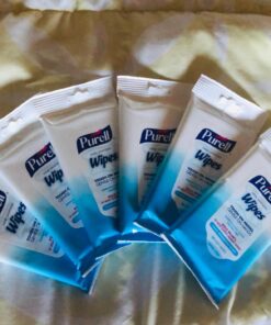 Purell Hand Sanitizing Wipes, Clean Refreshing Scent, 20 Count Travel Pack (Pack of 6) - 9124-09-EC 20 Count (Pack of 6) 24 71OHAqWxnoL