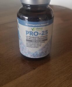 Vitamin Bounty Pro-Daily Probiotic - 13 Probiotic Strains, Gut Health, Digestive Health, Including Lactobacillus Acidophilus, Probiotic for Women and Men (Pro-25 Probiotics) Pro-25 Probiotics 31 71OHBospE2L
