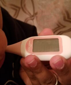 Easy@Home Smart Basal Thermometer, Large Screen and Backlit, FSA Eligible, Period Tracker with Premom(iOS & Android) - Auto BBT Sync, Charting, Coverline & Accurate Fertility Prediction EBT-300 37 71OHohLJZBL