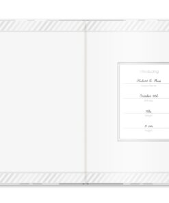 Pearhead First 5 Years Chevron Baby Memory Book, Clean-Touch Baby Safe Ink Pad for Baby’s Handprint or Baby’s Footprint, Gender Neutral Baby Milestone And Pregnancy Book, Gray Gray Chevron Babybook 30 71OJ6SzR59L