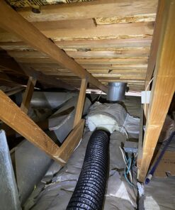 AC Infinity Flexible 6-Inch Aluminum Ducting, Heavy-Duty Four-Layer Protection, 25-Feet Long for Heating Cooling Ventilation and Exhaust 41 71OJMZYUjZL