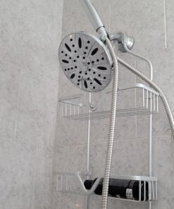 AquaDance 7" Premium High Pressure 3-Way Rainfall Combo Combines The Best of Both Worlds-Enjoy Luxurious Rain Showerhead and 6-Setting Hand Held Shower Separately or Together, Chrome 2.5 Gallon Per Minute 30 71OJzt8kZL