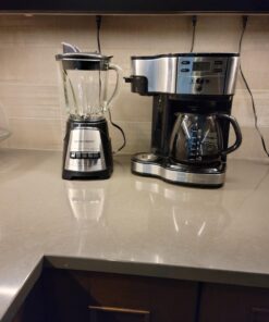 Hamilton Beach Power Elite Wave Action blender-for Shakes & Smoothies, Puree, Crush Ice, 40 Oz Glass Jar, 12 Functions, Stainless Steel Ice Sabre-Blades, Black (58148A) Blender with 40 Oz Glass Jar 30 71OK4HKAD4L