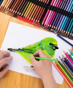 Alternative view of JOYSTAR Premier Colored Pencils for Adults Coloring Books, Premium Artist Pencil Set (72-Count), Handmade Canvas Wrap, Extra Accessories Included, Holiday Gift, Oil based Color Pencils