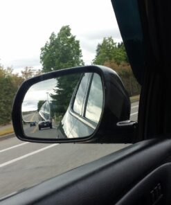 Slim Square Blind Spot Mirror, Ampper HD Glass Frameless Convex Rear View Mirror, Pack of 2 51 71OL6xA7bTL