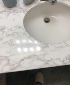 d-c-fix Peel and Stick Contact Paper Marmi Marble Grey Look Self-Adhesive Film Waterproof & Removable Wallpaper Decorative Vinyl for Kitchen, Countertops, Cabinets 17.7" x 78.7" 17.7" x 78.7" 65 71OLl2tj0BL