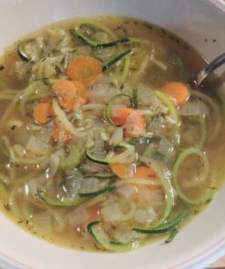 Paderno World Cuisine 3-Blade Vegetable Slicer / Spiralizer, Counter-Mounted and includes 3 Stainless Steel Blades White 69 71OMC4R1iHL