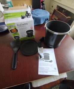Presto 05420 FryDaddy Electric Deep Fryer,Black 40 71OMIVk4AL