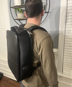 BOPAI Anti-Theft Business Backpack 15.6 Inch Laptop Water-Resistant with USB Port Charging Travel Backpack Anti-Glare Functional Rucksack Light-Weight Backpack for Men (15.6 inch, Black) 40 71ONoQ7hAL