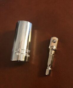 Super Universal Socket Tools Gifts for Men,KUSONKEY Christmas Gifts Stocking Stuffers for Men, Professional 7mm-19mm Tool Sets with Power Drill Adapter, Cool Gadgets for Men,Dad,Husband, Boyfriend 32 71OOHJ20KiL