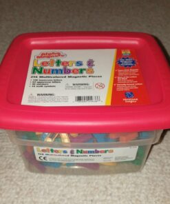 Educational Insights Multicolored AlphaMagnets and MathMagnets, 214 Pieces 47 71OOV4q9MYL