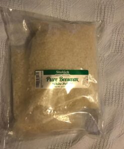 Stakich 2-lb Pure White Beeswax Pellets - Cosmetic Grade… 2 Pound (in two 1 Pound bags) 20 71OOu5U1htL