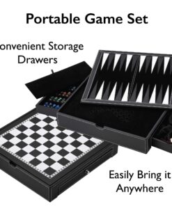 Mainstreet Classics Broadway 5-in-1 Combo Board Game Set 19 71OQ3pwUvzL