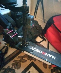 Bushwhacker The Original Portable Speaker Mount for Golf Cart Railing - Adjustable Strap Fits Most Bluetooth Wireless Speakers Attachment Accessory Holder Bar Rail 29 71OQ8IqrpxL