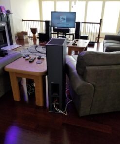 Klipsch R-625FA Powerful Detailed Floorstanding Single Home Speaker Black 39 71OQE3EiC6L