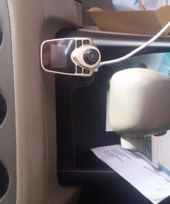 Nulaxy Bluetooth Car FM Transmitter Audio Adapter Receiver Wireless Handsfree Voltmeter Car Kit TF Card AUX 1.44 Display - KM18 Golden 37 71OQbLeHqkL