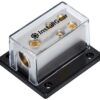 InstallGear 0/2/4 AWG Gauge Power Distribution Block 1/0 Gauge in to (4) 4/8 Gauge Out - Fuse Block for Auto, RV, Motorcycle, and Boat - Distribution Block Car Audio 1/0 Gauge In - (4) 4/8 Gauge Out 28 71OQgcpaT7L