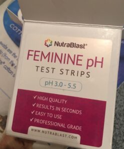 NutraBlast Feminine pH Test Strips 3.0-5.5 | Monitor Intimate Health | Easy to Use & Accurate Women’s Acidity & Alkalinity Balance pH Level Tester Kit (100 Tests Roll) 27 71OQmUFzwL 3
