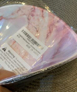 ITNRSIIET Marble Round Mouse Pad, Pink Marble Customized Premium-Textured Mouse Mat,Washable Mousepads with Lycra Cloth, Non-Slip Rubber Base Small Mousepad, 7.87×7.87×0.12 inches (Pink Marble) 34 71OQxQqRKlL