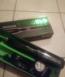 Paul Mitchell Pro Tools Express Ion Smooth+ Ceramic Flat Iron, Adjustable Heat Settings for Smoothing + Straightening 1.25" Black 30 71OR eIjklL